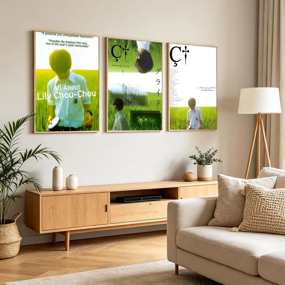 Movie A-All About Lily Chou Chou Poster Print Art Pictures Home For Living Room And Bedroom Wall Decor Frameless Painting