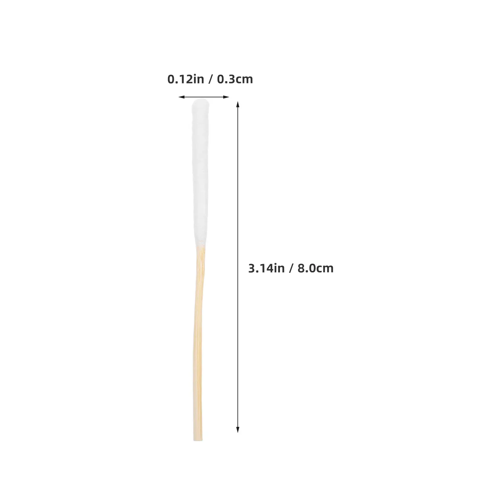 Picture 6: 10Packs Face Application Cotton Swabs Precision Tip Wooden Sticks 8Cm Disposable Makeup Applicator Skincare Tools Beauty Salon