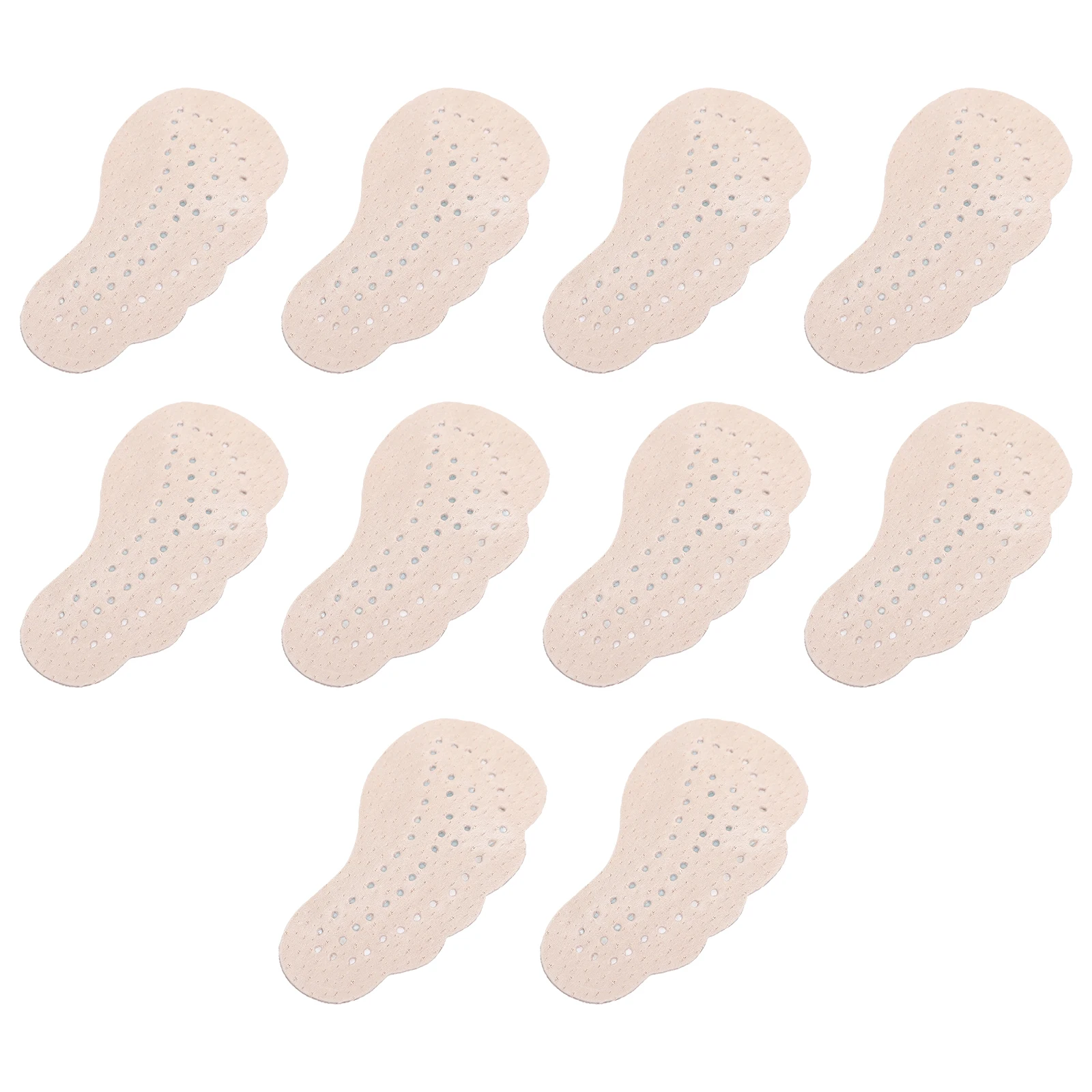 

5 Pairs Anti Slip Stickers High Heels Anti Skid Shoe Inserts Half Cushion Forefoot Pads Breathable Insoles Toe Support Non Slip