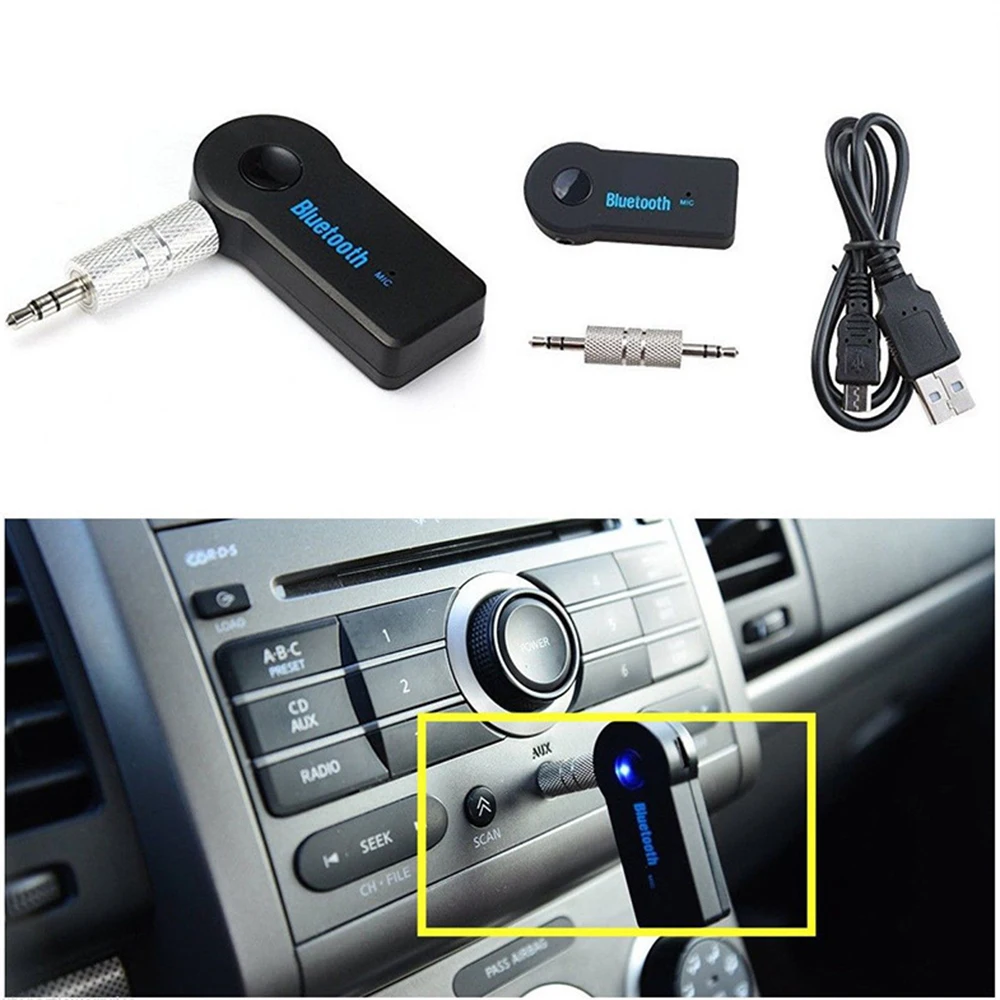 Wireless BT 4.1 Receiver Adapter 3.5mm Jack For Car Music Audio Aux A2dp Headphone Reciever Handsfree
