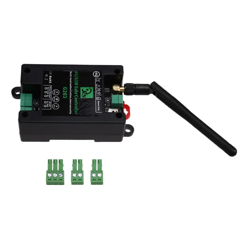 GSM Remote Control Relay Switch 4G Mobile Phone Control Gsm Door Lock Gsm Gate Controller G203-Y41A