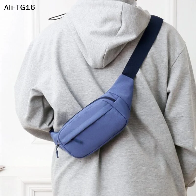 

【Ay6】Men's Sports Fanny Pack Fashion Phone Female Chest Bag Unisex Waist Bag Women Small Shoulder Casual Crossbody Bags