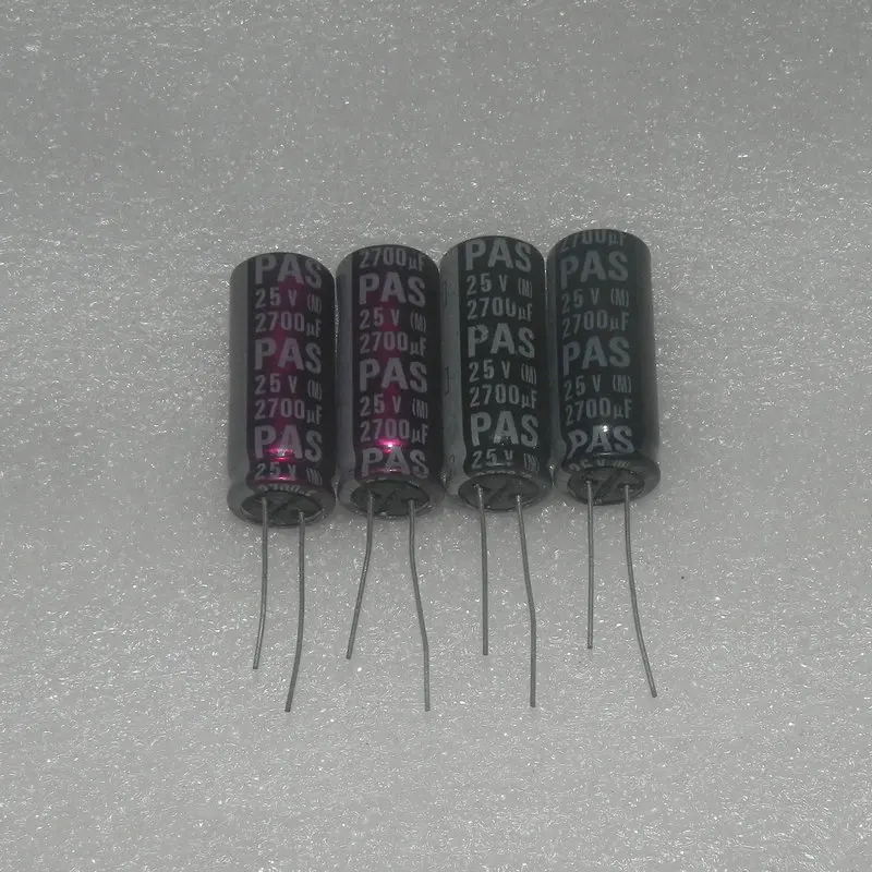 

10PCS/LOT PAS 25V 2700UF Customized High-end Audio Filtering Electrolytic Capacitor