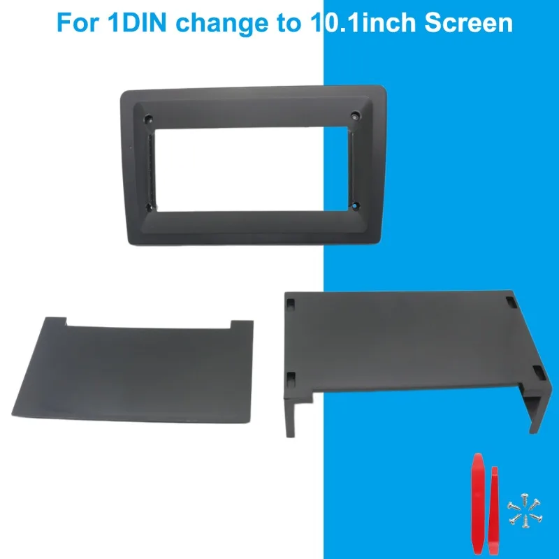 

For 1DIN to 10.1inch Screen Upgrade Kit | Car Radio Touchscreen Frame Dashboard Panel Replacement