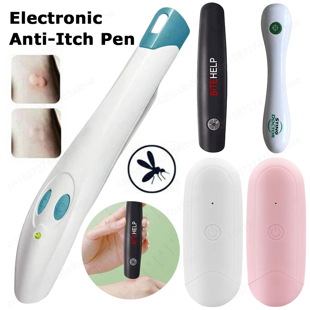 

Electronic Mosquito Bite Pen For Itching Insect Mosquito Bites Relieve Adult Children Outdoor Anti-itch Physical Itch Stick Pen