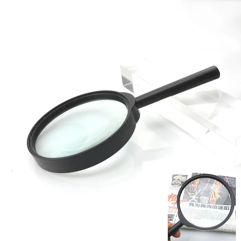 100Mm Handheld 3X Magnifier Magnifying Glass Loupe Reading Jewelry Loupe High-Magnification, High-Definition, for Reading