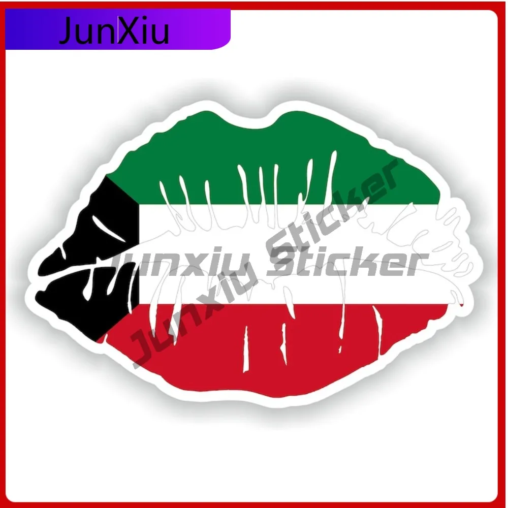 

Kuwait Lips Flag Stylish Vehicle Decal Exterior Styling Piece For Vehicles