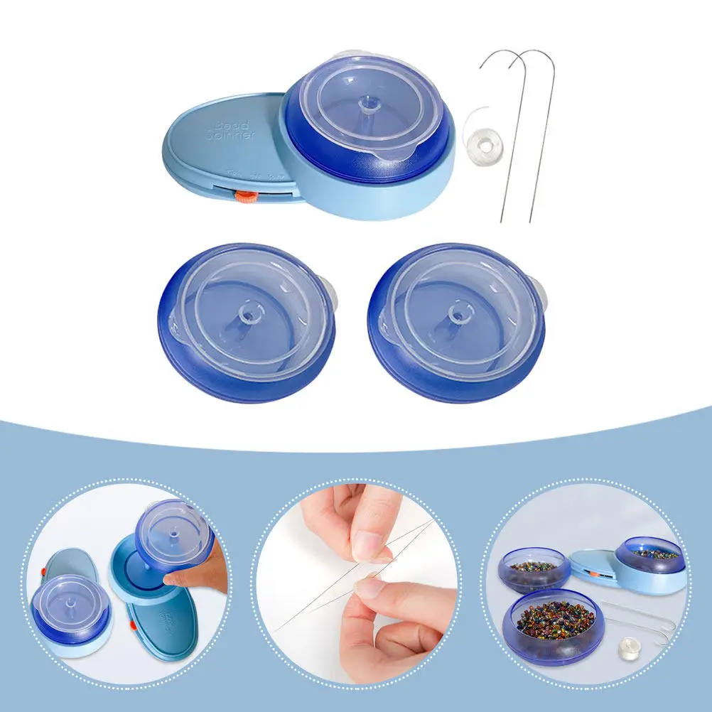 

1 set 1 Set Automatic Bead Spinner Durable Plastic Beads Stringing Tool For Jewelry Making Crafts Electric Beading Machine Diy