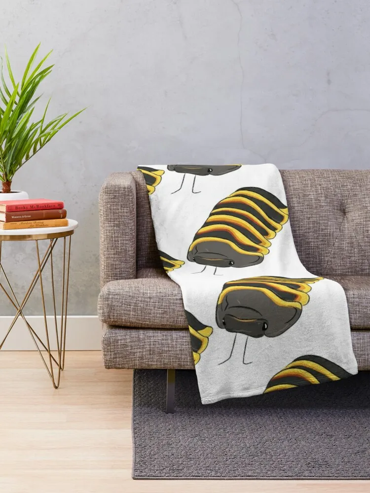 Ember Bee Isopod Throw Blanket Flannel Multi-Purpose Furry Blankets