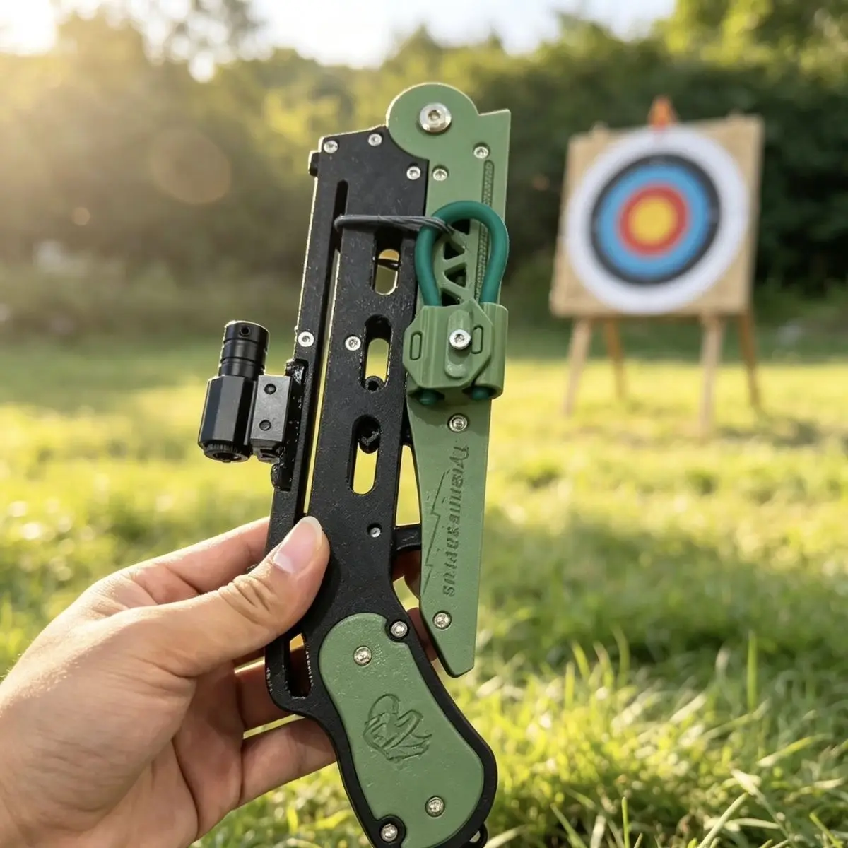 EDC Portable Folding Pocket EDC Enhanced Edition Outdoor Camping Durable Multi Functional Shooting Tool