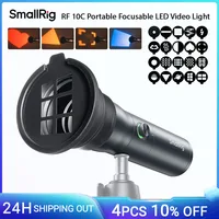 Linterna de fotografía LED SmallRig RF 10C RGB, luz ambiental estampada de 7500mAh con 4 colores/20 filtros de luz para vídeo -4634
