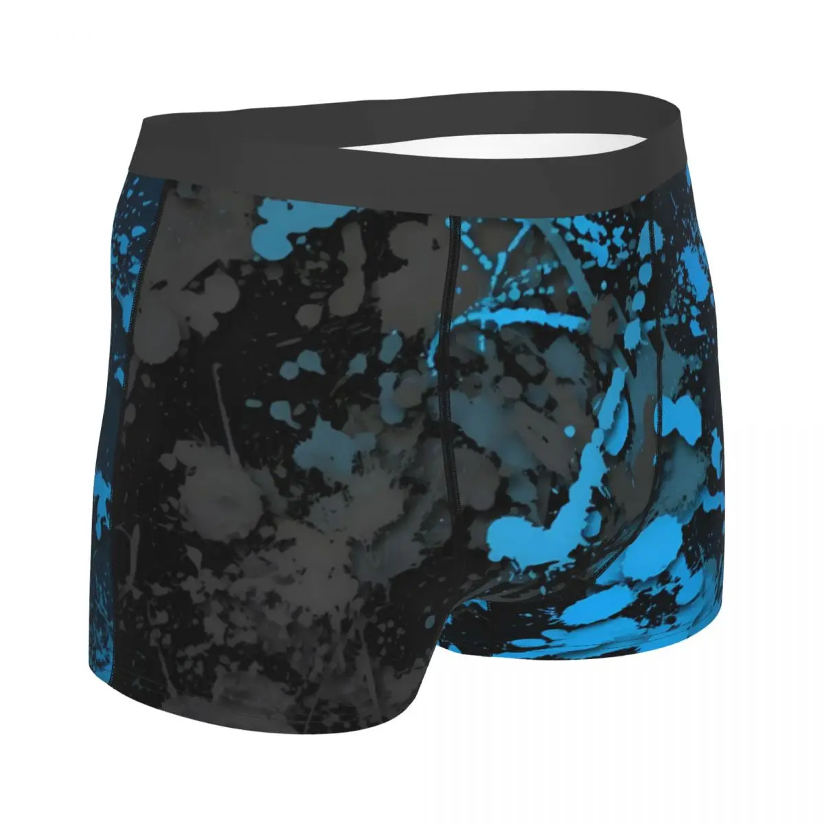 Street Arts Underpants Cotton Panties Man Underwear Sexy Blue Camo Shorts Briefs