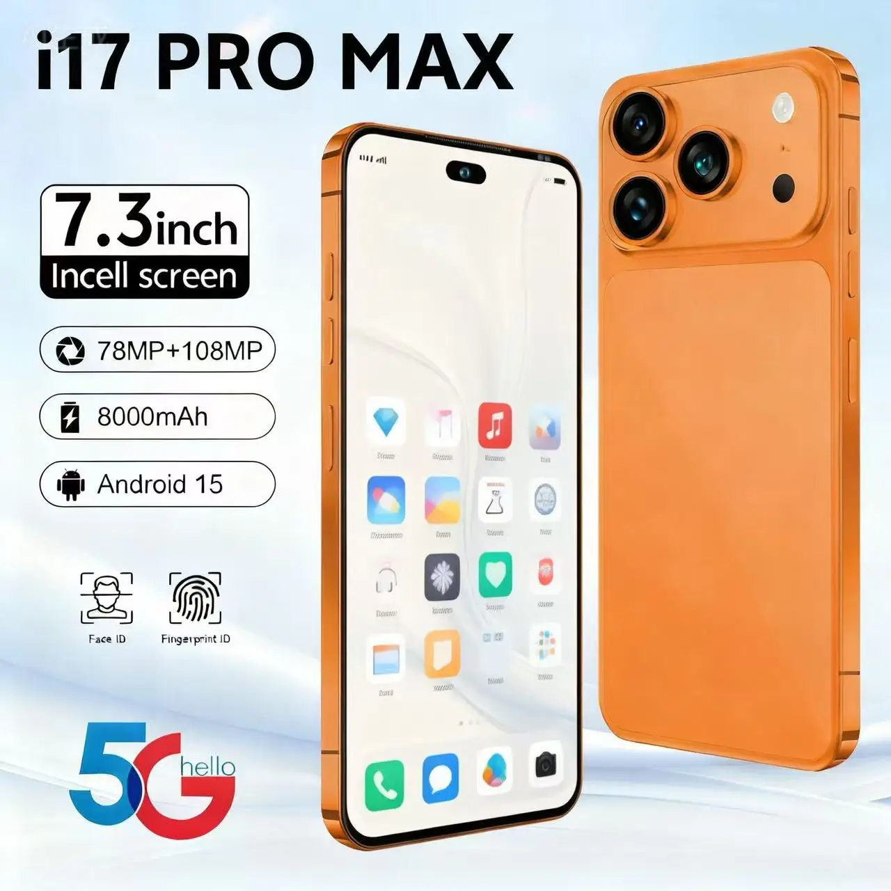 2026 HEIßER Hohe Qualität Silikon Fall Für i17 Pro Max 7,3 Zoll Smartphone Stoßfest Abdeckung Lite Handys Fällen Zubehör