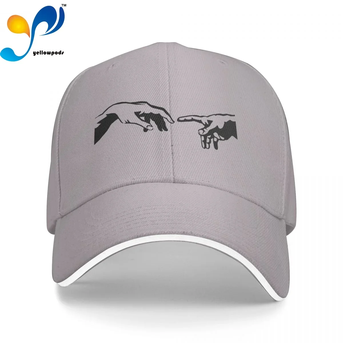 

The Creation Of Adam Trucker Cap Snapback Hat for Men Baseball Mens Hats Caps for Logo
