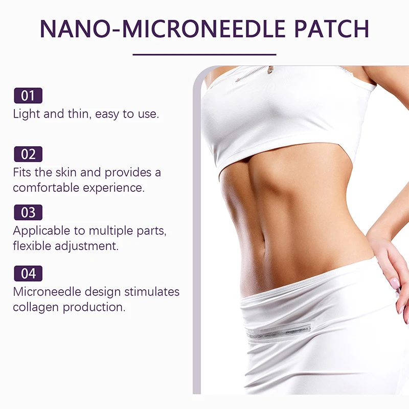 Body Care Patches Nano Micro Needle Plasters Long Lasting Gentle Smoothing Skin Care Patches Body Health Care Products Women Men