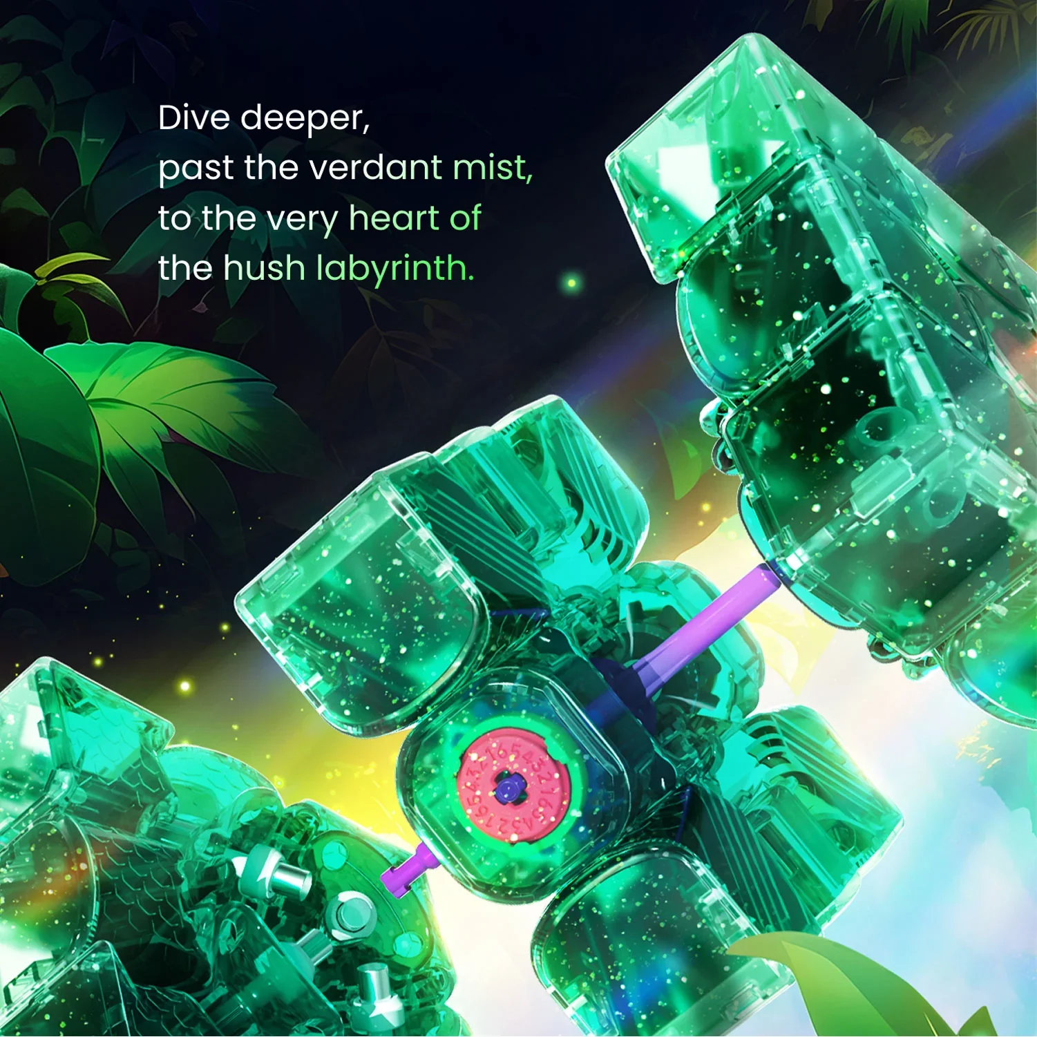 [JudyCube] GAN 15 Maglev Emeraldox 3x3 마그네틱 매직 스피드 큐브 GAN15 Maglev 여름 한정판 Cubo Magico