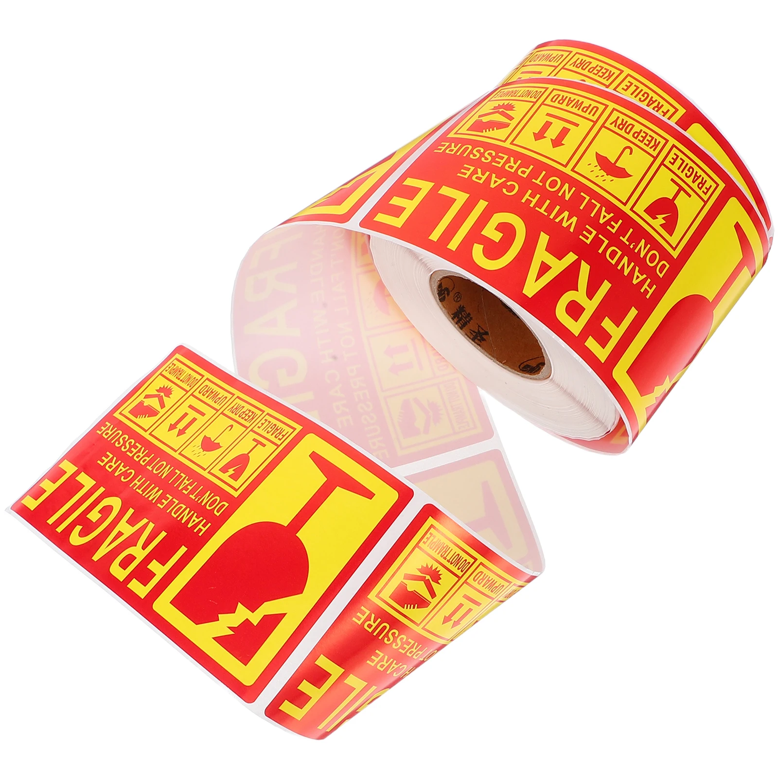 

300Pcs Fragile Shipping Labels Warning Adhesive Stickers Heavy Caution Package Stickers for Glass Ceramic Moving Boxes Packing