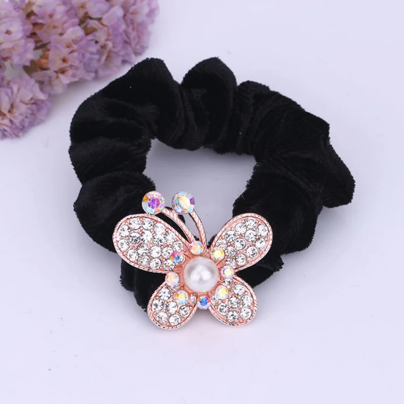 ベルベットポニーテールフルヘアタイ