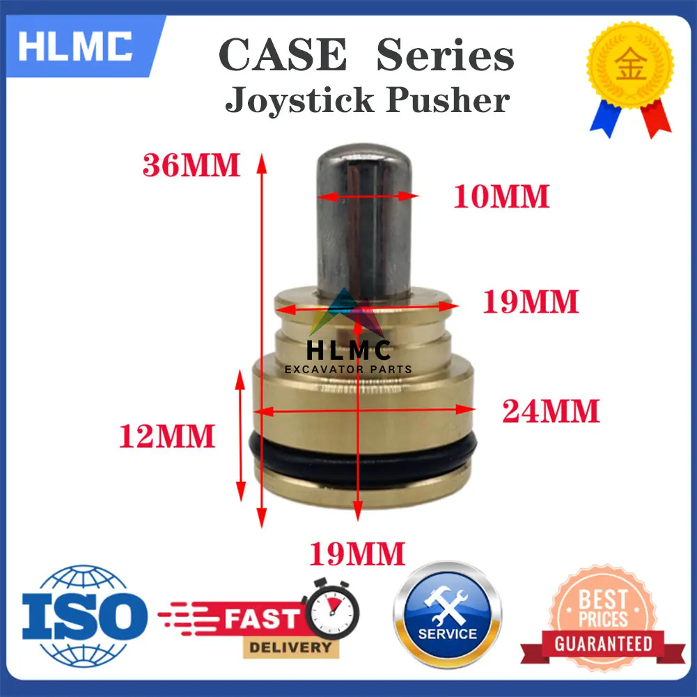 Excavator Joystick Pusher Manufacturer Directly CASE130/210/220/240/300/360 B C Bullet Head Hydraulic Walking Pusher