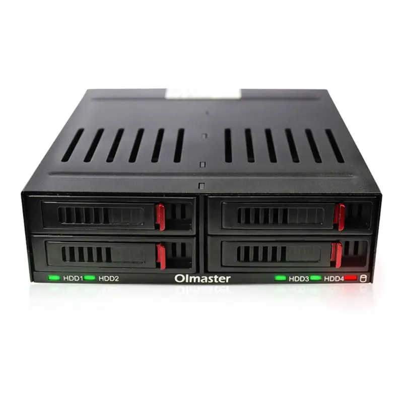 Nieuwe HE-2006 4x2.5 "Slots SATA Interne Rack Harde Schijf Case HDD SSD Behuizing Cover Dropship