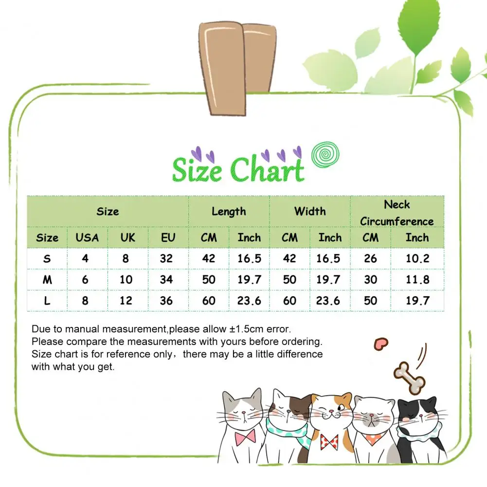 Dog Cape Cartoon Bear Pattern Keep Warmth Puppy Cloak Windproof Button Closure Soft Cat Shawl Pet Costume For Winter