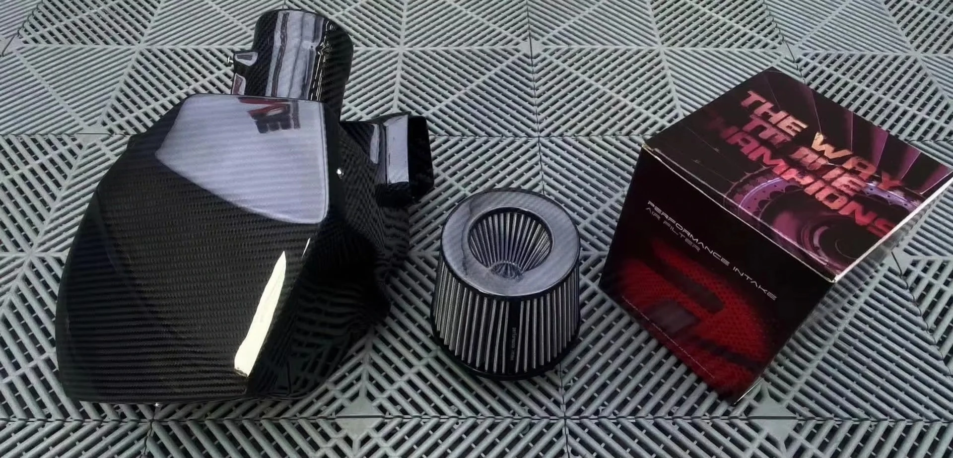 850i G14 G15 G16 B58 3.0T Real Vehicle Data Development Dry Carbon Fiber Cold Intake System