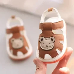 Summer baby girl and boy sandals, newborn baby shoes, casual soft sole, anti slip, breathable sandals