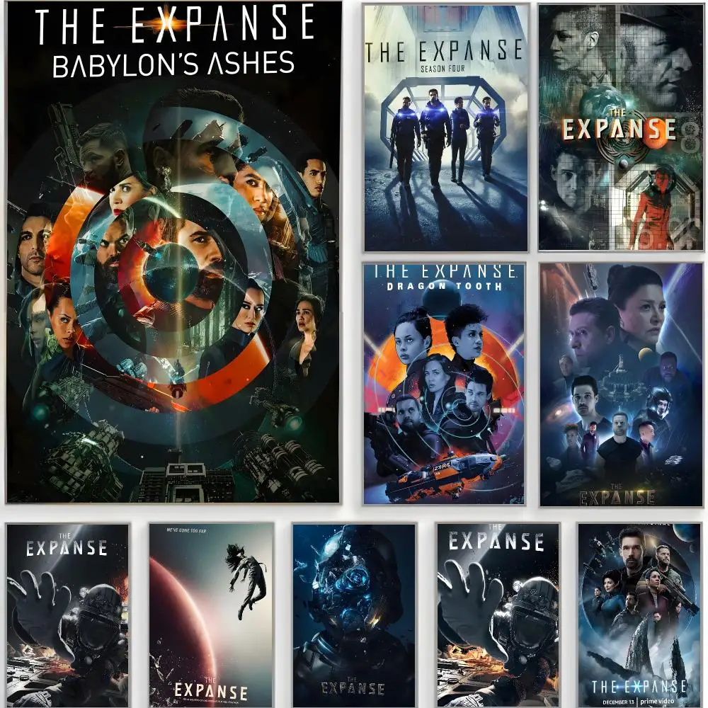 sci-fi series t-the expanse Poster Classic Wall Art  Home Decor  Peel and Stick Unframed