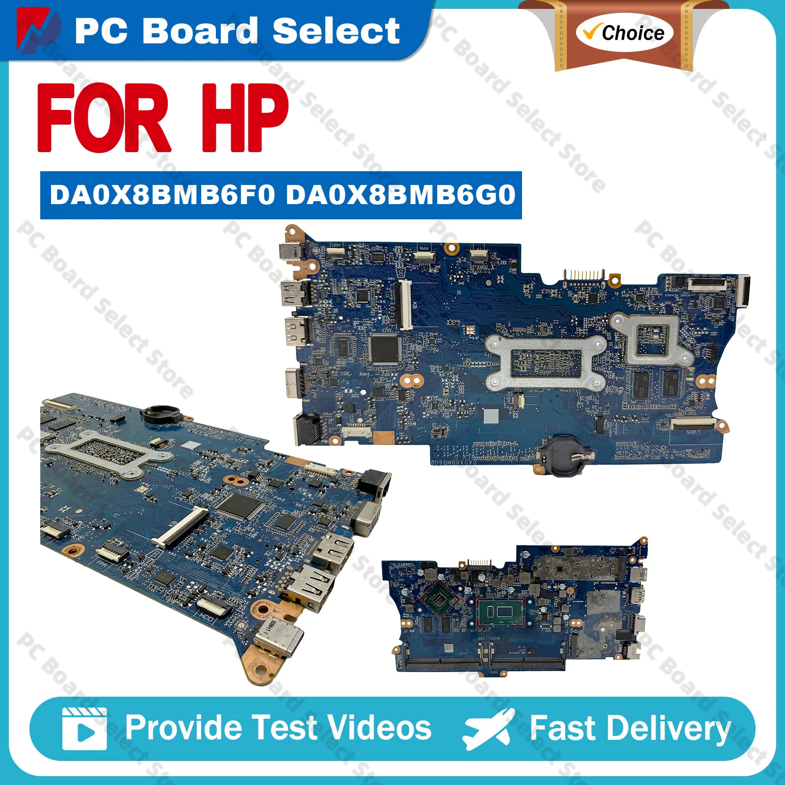 DA0X8BMB6F0 For HP ProBook 430 G5 440 G5 DA0X8BMB6G0 Laptop Motherboard I3-7100U I3-8130U I5-7200U I5-8250U I7-7500U I7-8550U