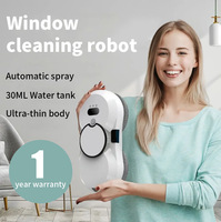 Smart Water Spray Window Cleaning Robot High Suction Electric Window Cleaner Double-sided Glass Cleaning Robot Vacuum Cleaner