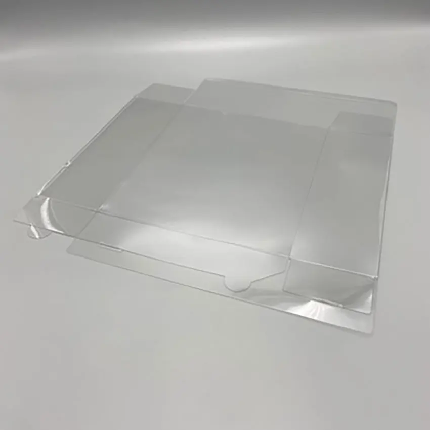 Transparent protective case game plastic PET protective box FOR PS1 host collection display box game box 330*116.5*322MM