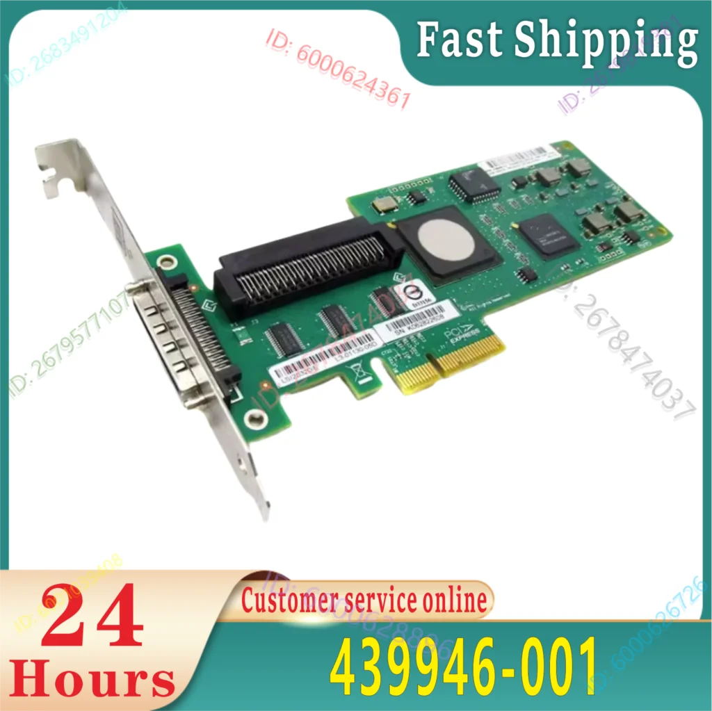 

Logical card SCSI LVD/SE PCI Express x4 LSI20320IE 439946-001 100% testing