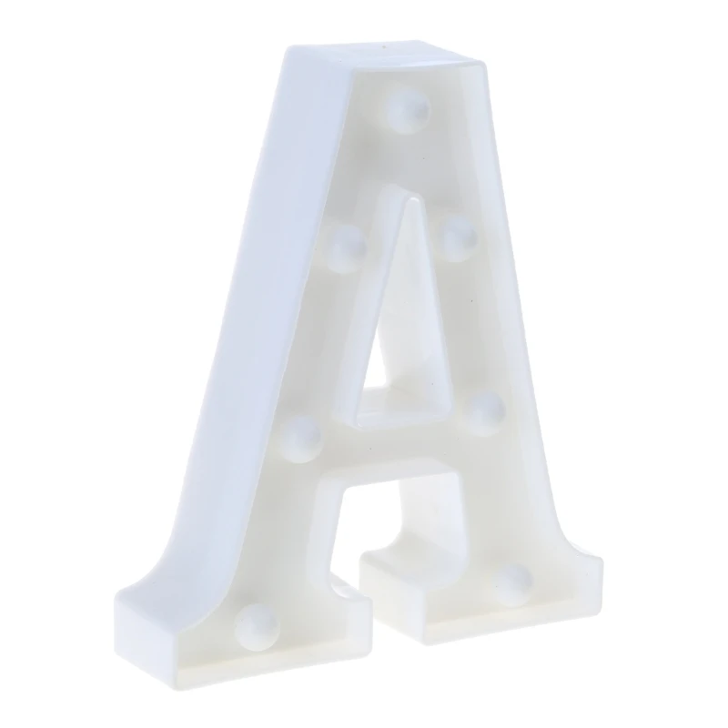 Led Letter Lights Marquee Letter Signs Color Letter Lamp with Remote for Party Dropship