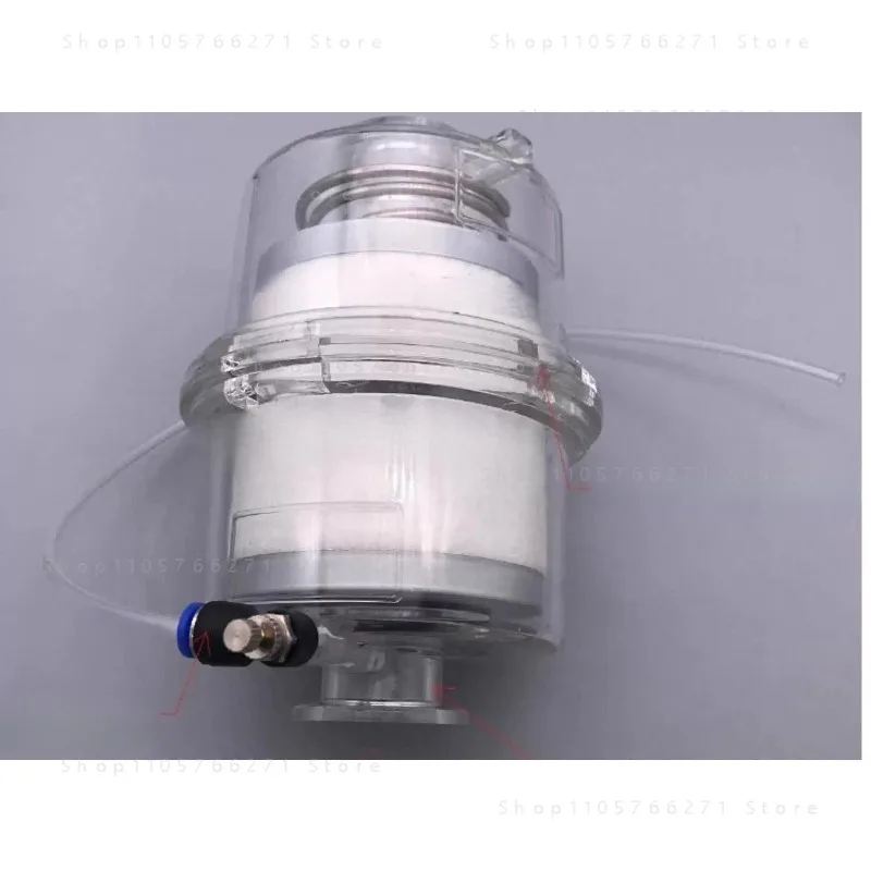 Oil separation mist removal device for 2XZ 2X vacuum pump Oil separation exhaust filter KF25 KF40 interface 0.1 micron