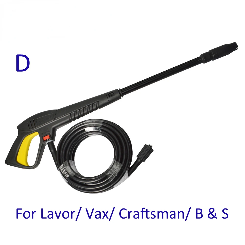 Pressure Washer Gun Hose Kit Car Washer Water Spray Gun Hose  for Karcher Champion Elitech Hammer Interskol Sterwins Lavor Bosch