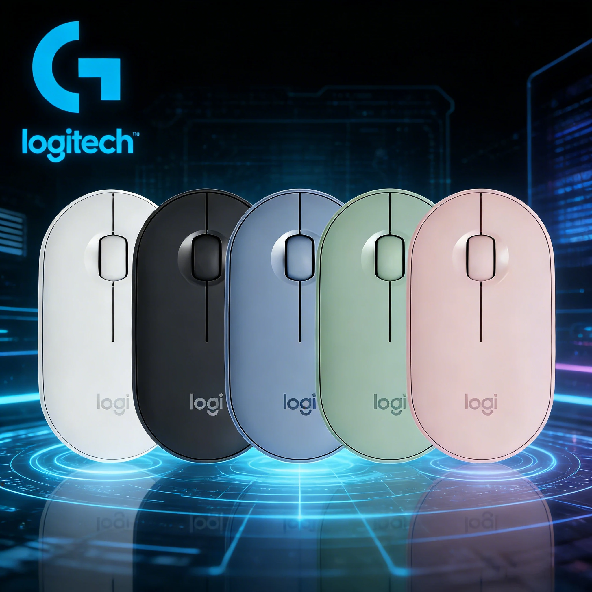 

Беспроводная Bluetooth-мышь Logitech M350, легкая и бесшумная, для офисного использования. Также в наличии: игровые мыши G102/G203.