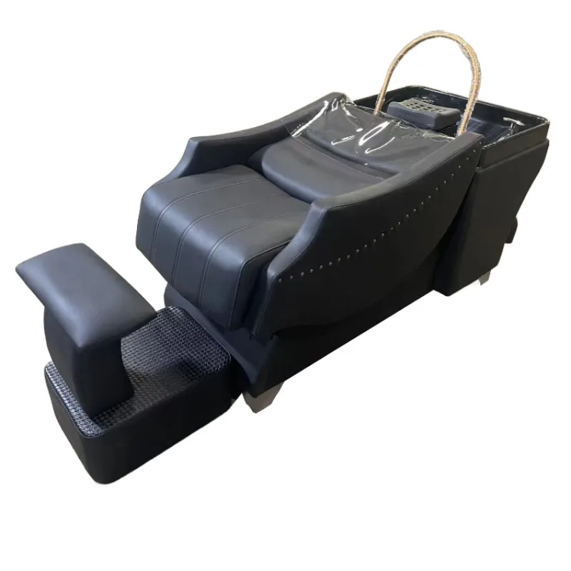 

Factory Direct Sale Water Circulation Head Spa Shampoo Chair Bed with Plastic Salon Sink
