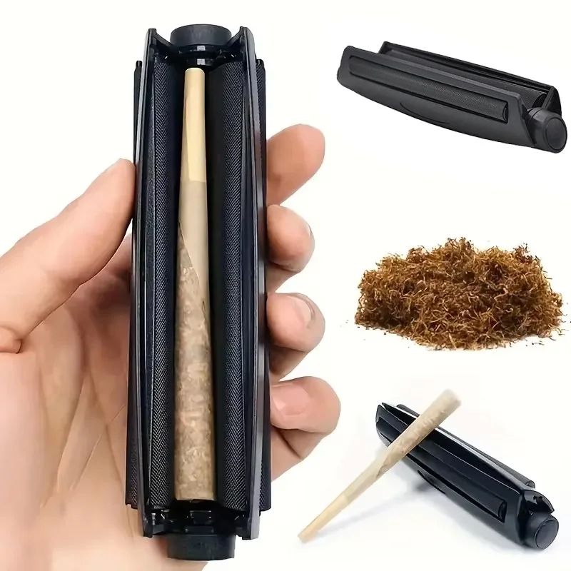 

78/110mm Manual Cigarette Rolling Machine with Sealing Moisture-proof Tube Manual Tobacco Roller Maker Tool Smoking Accessories