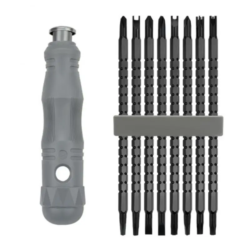 Screwdriver Assembly Magnetic Double Head Screwdriver Bits Hand Tool Screwdriver Set Multifunctional 17-in-1