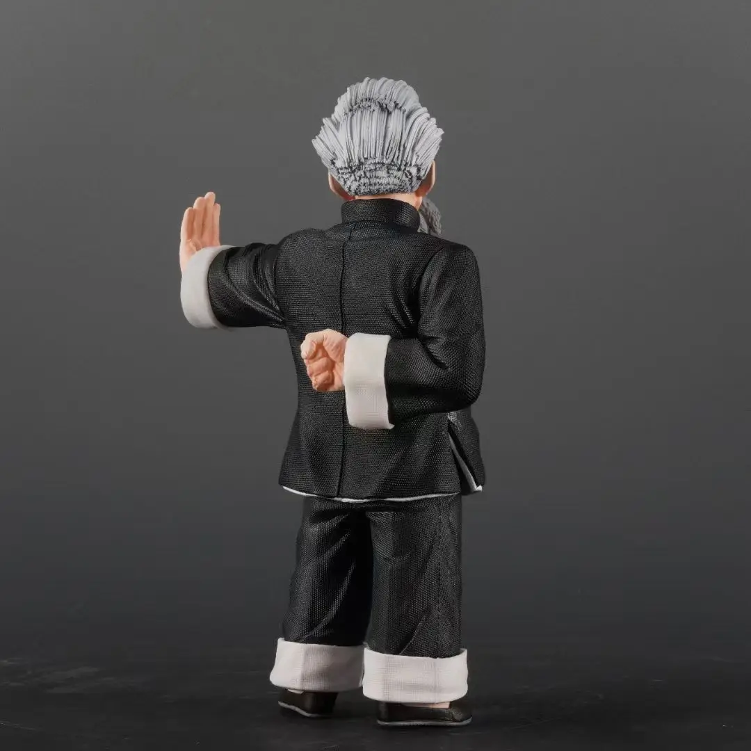 26Cm Hot Anime Dragon Ball Figure Jackie Chan As Master Roshi Standing Posture Kung Fu Master Pvc Action Figures Model Toy Gifts