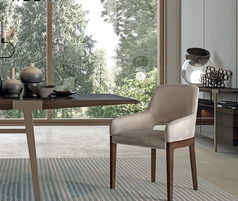 أريكة بحجم غرفة المعيشة الحديثة المصنوعة من الخشب الصلب بالكامل من الشمال، مجموعة أريكة صندوق فندق صيني جديد باللون الأحمر #3