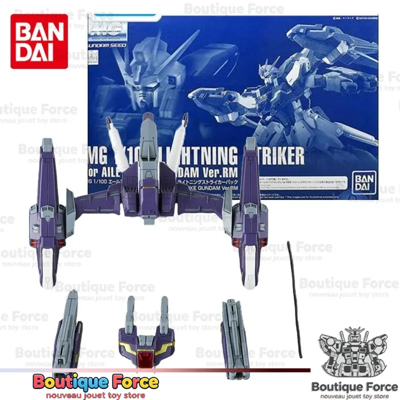 Bandai Gundam Lightning Striker MG 1/100 Gunpla Modellbausatz Anime-Figur Offiziell Lizenziertes Sammlerstück Bauspielzeug Mit