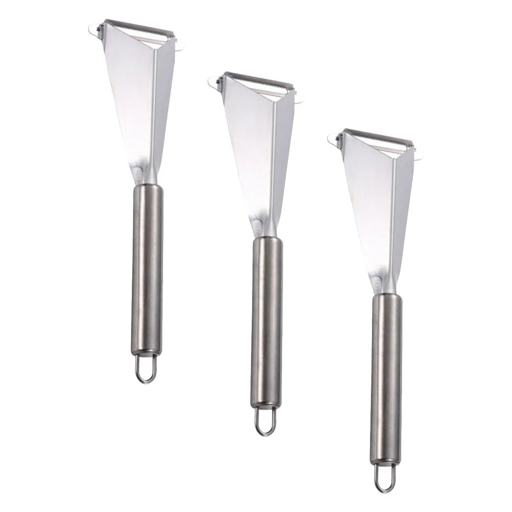 

3Pcs Premium Stainless Steel Kitchen Carving Tools Fruit Carving Cutters Lightweight Decorative Food Shapes Fruit Shaping Cutter