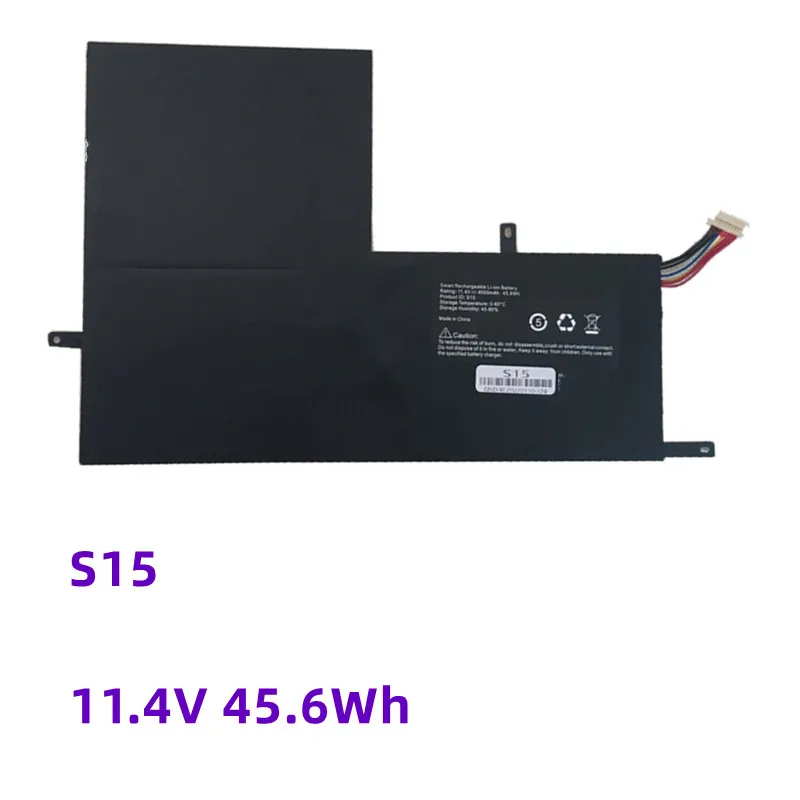 

S15 11.4V 5000mAh For Zeuslap S03 H16 i7 New Laptop Battery For Domeskin X7 Plus HaoGeely A