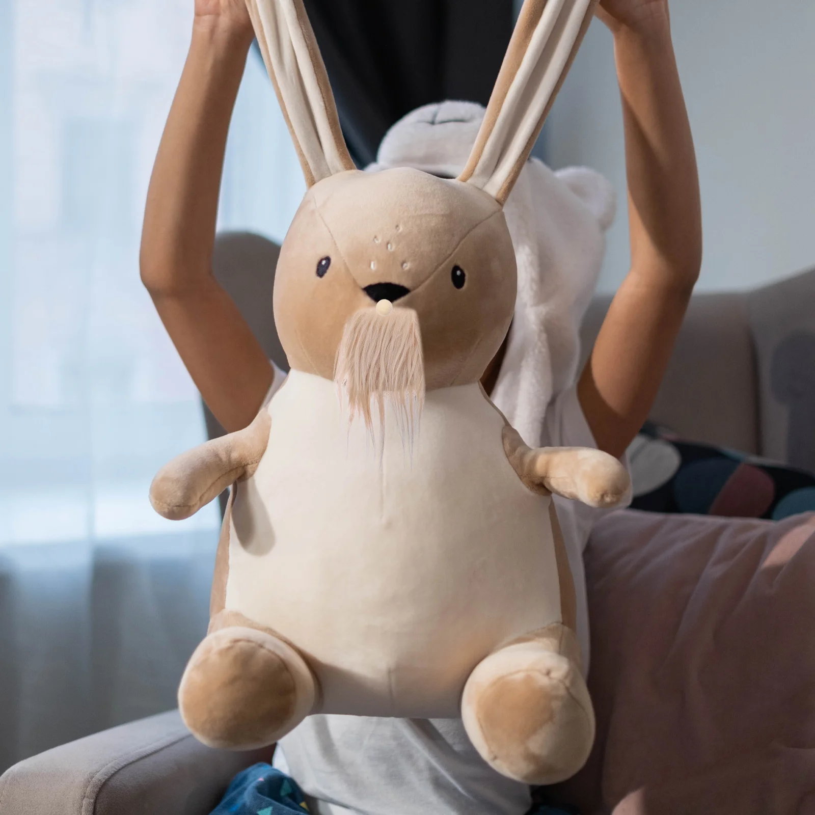 12Sets Gnome Beard Decor Pre-Cut Simulation Hair Material for Unfinished Dwarf Crafts Comfortable Touch Great for Group DIY