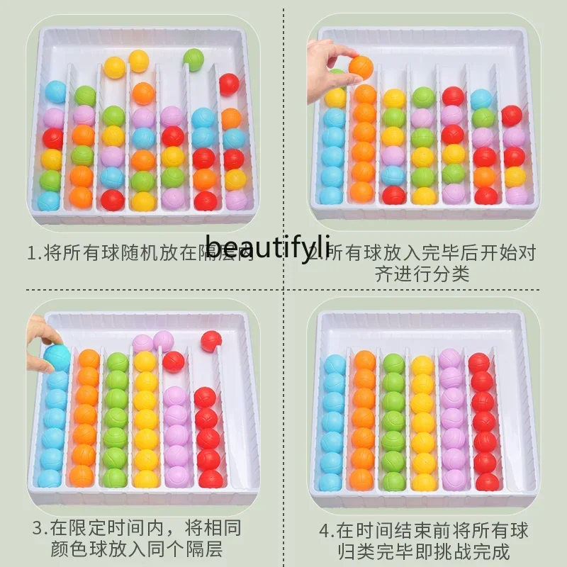 Leuke bordspellen, speelgoeddenken kleurencognitie classificatiespellen ouder-kind interactiepuzzel voor kinderen