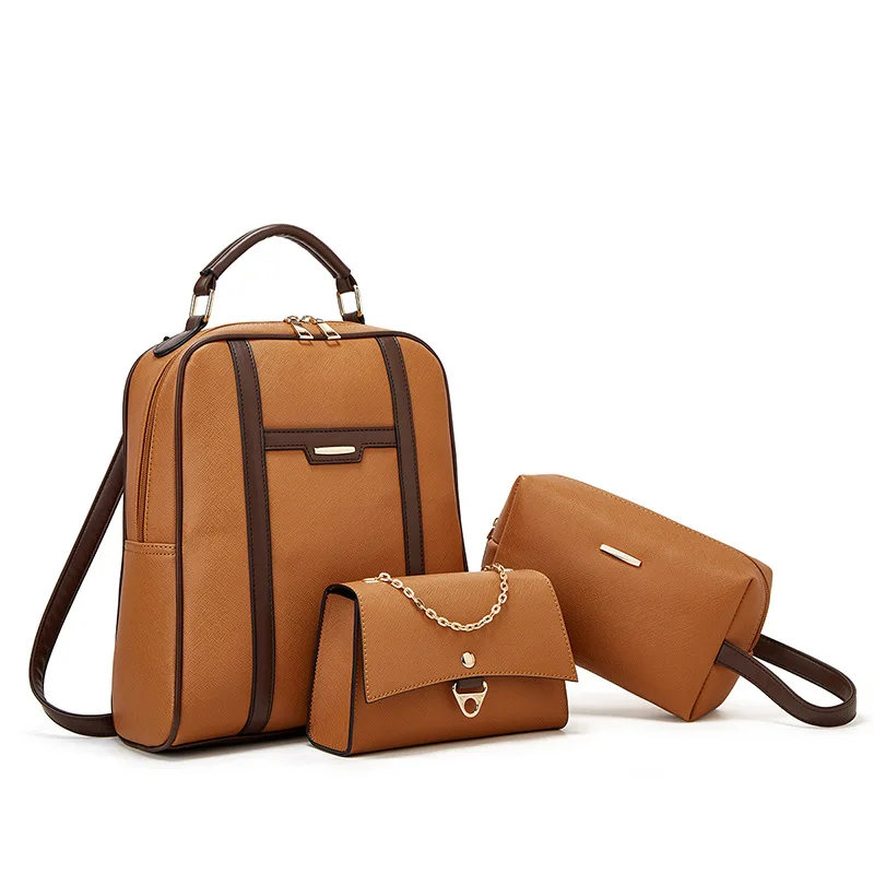 

Lightweight Business Backpack Set 3pcs Large Capacity Laptop Bag Travel School Shoulder Backpack