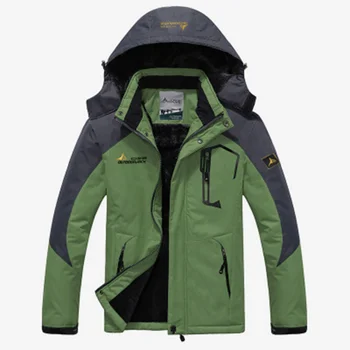Winter Parka Men Windbreak Plus Thick Warm Windproof Fur Coats Male Military Hooded Anorak Jackets Men's Winter Jackets 5