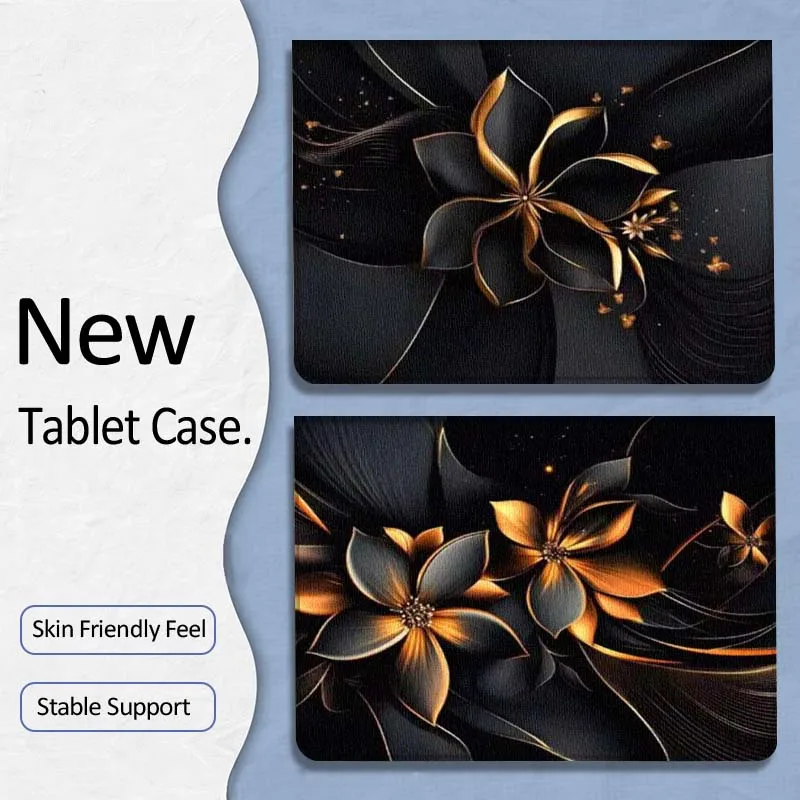 

Retro Flower Luxury For Xiaoxin Lenovo Tab P12 Extreme Legion Y900 Idea Pro GT 12.1 2025 Foldable Tablet Case Gift