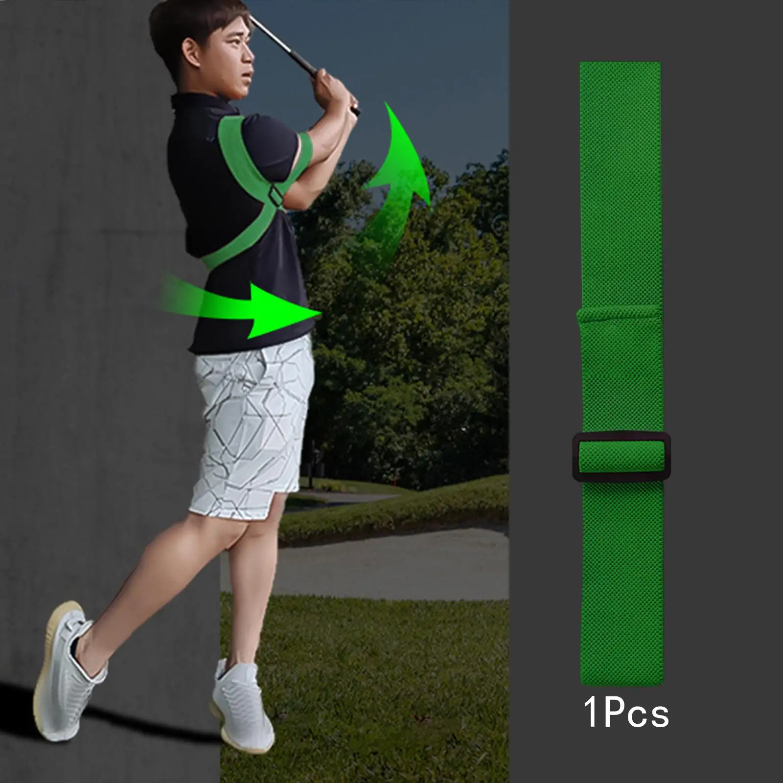 

Golf Swing Trainer Band Players Throwing Beginner Golfer Golf Swing Gesture